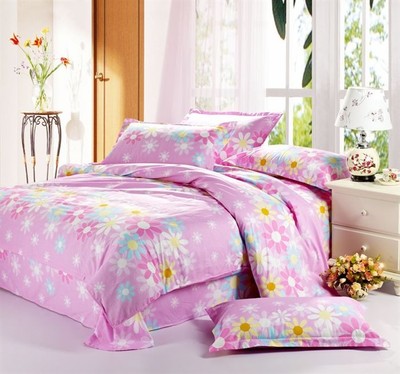 廠家直銷全棉斜紋時尚印花床上用品四件套 尊享品質(zhì)，點綴家居