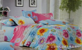 12868純棉印花斜紋四件套 批發價格、廠家與圖片全解析